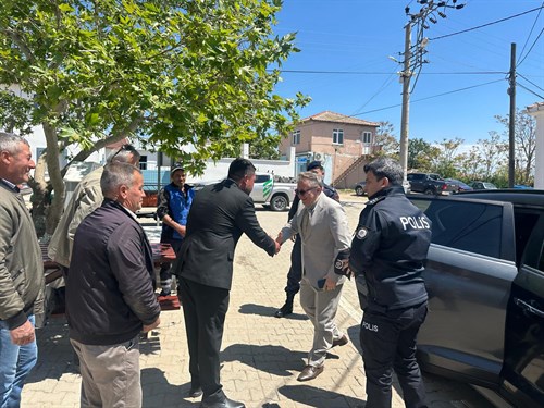 Kaymakamımız  Sayın Dr. Ahmet Naci HELVACI Kocaali Mahallemizde Yağmur Duasına Katıldı